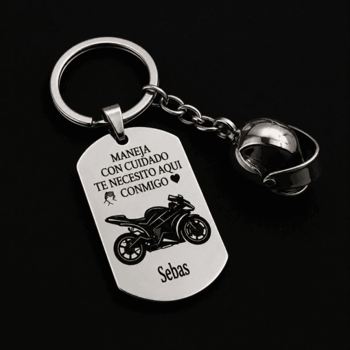 Llavero personalizado de 1 dije - Referencia 002 - Jefer Store