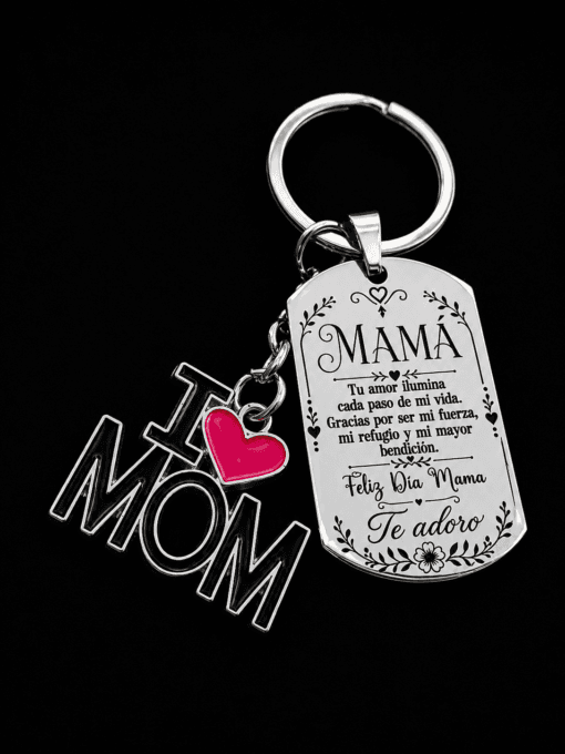 Llavero personalizado de 1 dije - Referencia 006 - Jefer Store
