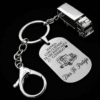 Llavero personalizado de 1 dije - Referencia 007 js lla 1dij 007