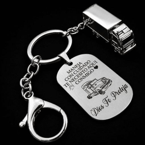 Llavero personalizado de 1 dije - Referencia 007 - Jefer Store