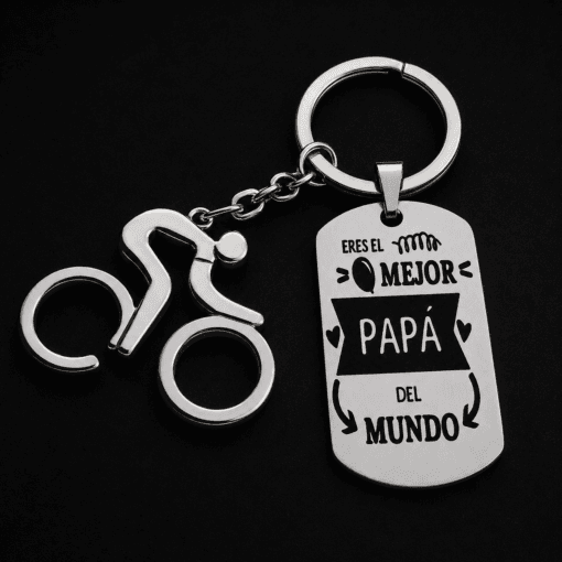 Llavero personalizado de 1 dije - Referencia 008 - Jefer Store