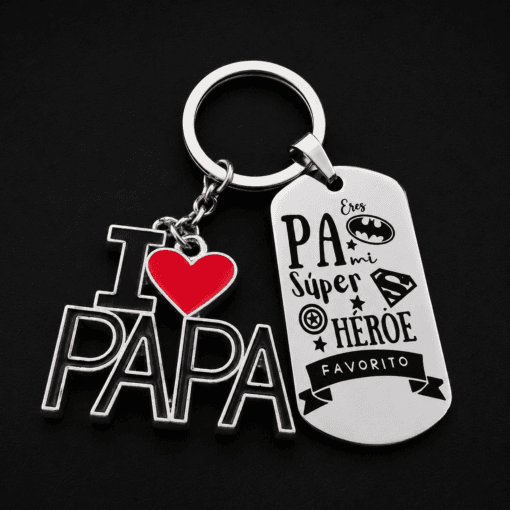 Llavero personalizado de 1 dije - Referencia 011 - Jefer Store