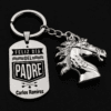Llavero personalizado de 1 dije - Referencia 013 js lla 1dij 013