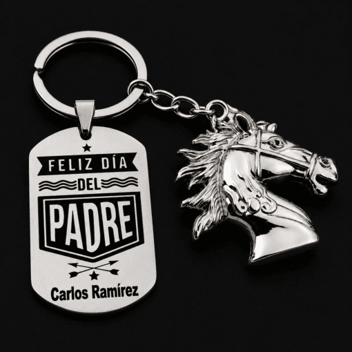 Llavero personalizado de 1 dije - Referencia 013 - Jefer Store