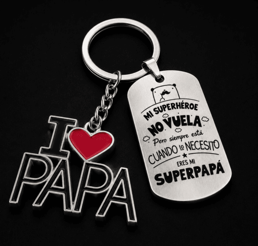 Llavero personalizado de 1 dije - Referencia 015 - Jefer Store