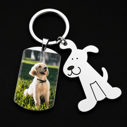 Llavero personalizado de 1 dije - Referencia 017 - Jefer Store