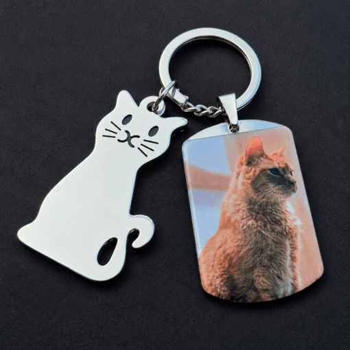Llavero personalizado de 1 dije - Referencia 018 - Jefer Store