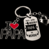 Llavero personalizado de 2 dijes - Referencia 011 js lla 2dij 011