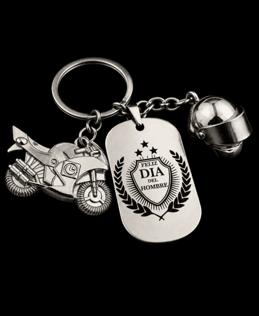 Llavero personalizado de 2 dijes - Referencia 013 - Jefer Store