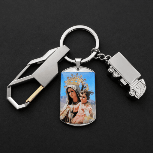 Llavero personalizado de 2 dijes - Referencia 014 - Jefer Store