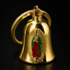 Campana Biker Virgen de Guadalupe Dorada Campana Biker Virgen de Guadalupe Acabado Dorado Referencia 006 – Joyería Jefer Store