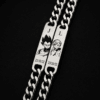 Pulseras para pareja en acero inoxidable - Referencia 001 js pul par ace 001