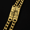 Pulseras para pareja en Baño de Oro - Referencia 001 js pul par bor 001