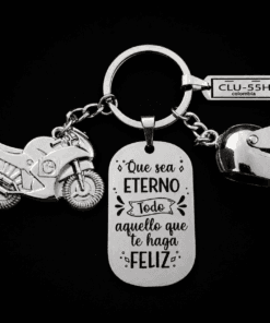 Placa + 3 dijes